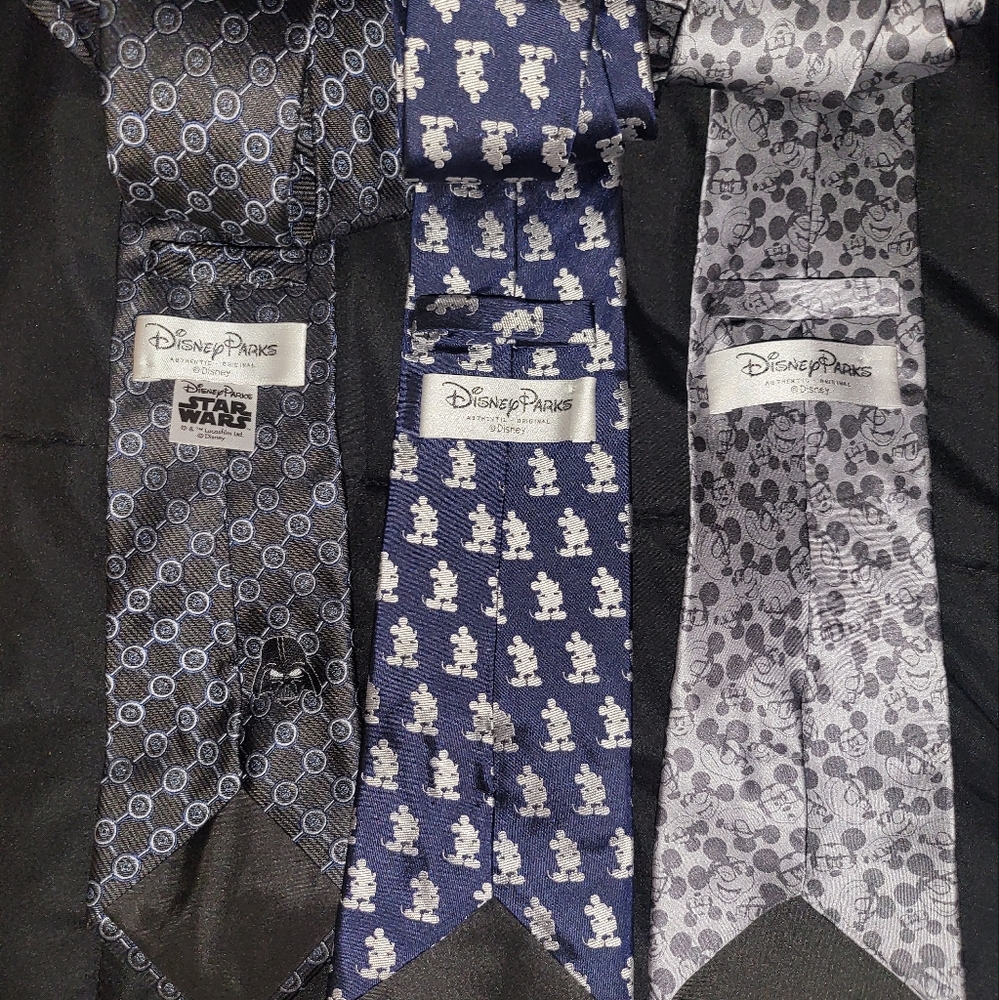 Disney Ties- Lot of 3